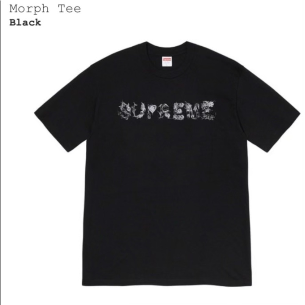 NWT Supreme Black Morph T Medium
